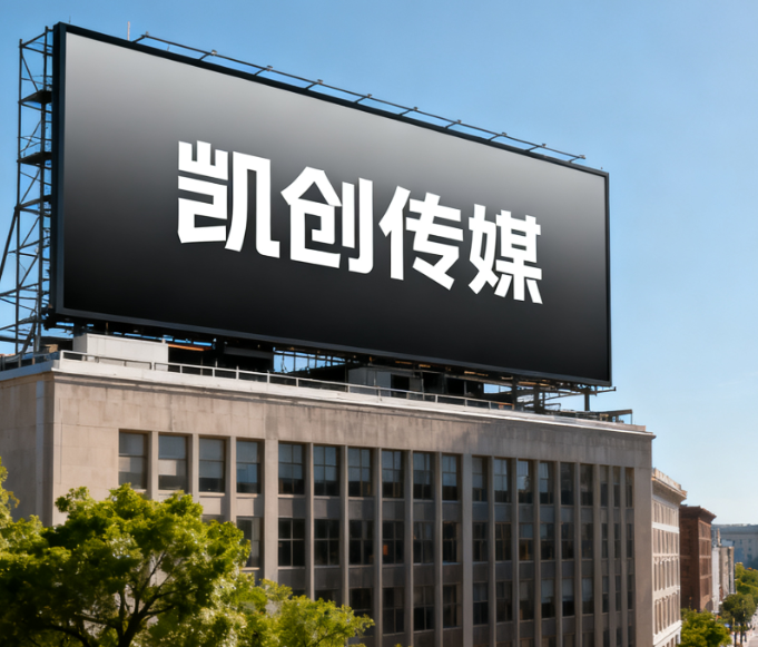  宝兴户外广告牌的设计与制作