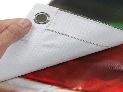  宝兴喷绘和刀刮布的工艺区别。