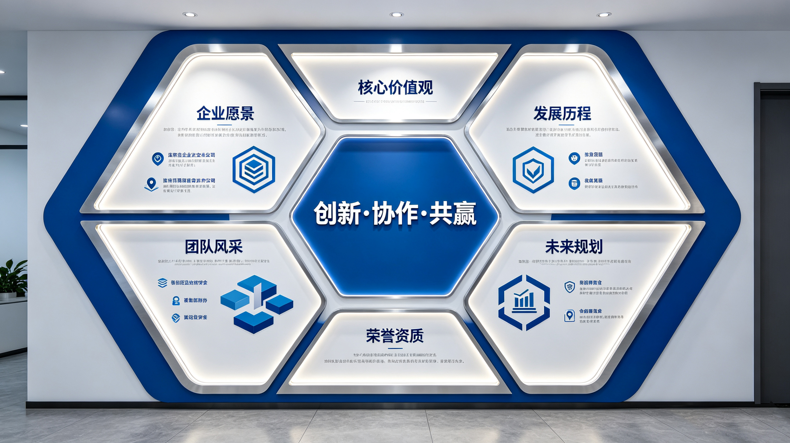  宝兴企业文化墙六边形避坑指南（新手常犯5个错误）